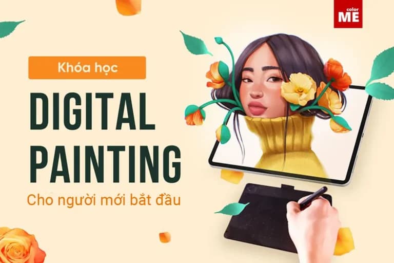 Nhập Môn Vẽ Kỹ Thuật Số Digital Painting Cơ Bản Cùng ColorMe