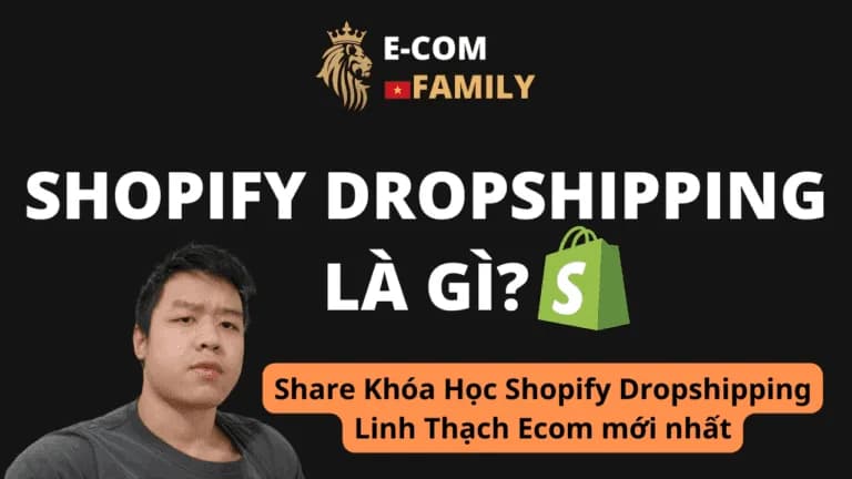 Khóa Học Shopify Dropshipping K44 Mới Nhất Cùng Linh Thạch