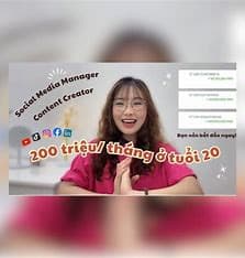 Khóa Học Social Media Mannager Cùng Hồng Phương Writer