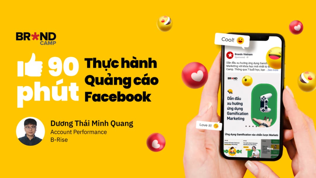 Khóa Học 90 Phút Thực Hành Quảng Cáo Facebook