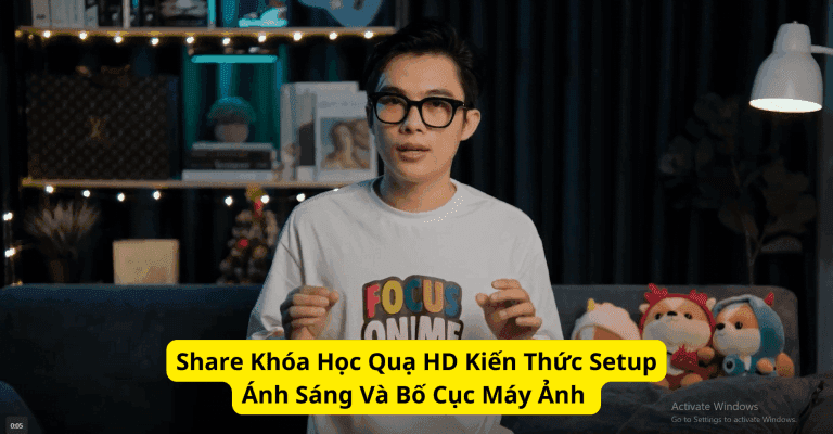 Kiến Thức Setup Ánh Sáng Và Bố Cục Máy Ảnh Cùng Quạ HD