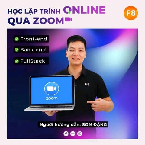 Khóa học Fullstack developer cùng F8 